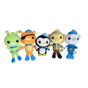 Octonauts‎ Plush Toys Barnacles Kwazii Peso Shellington Tunip Set 5 stuffies 8"